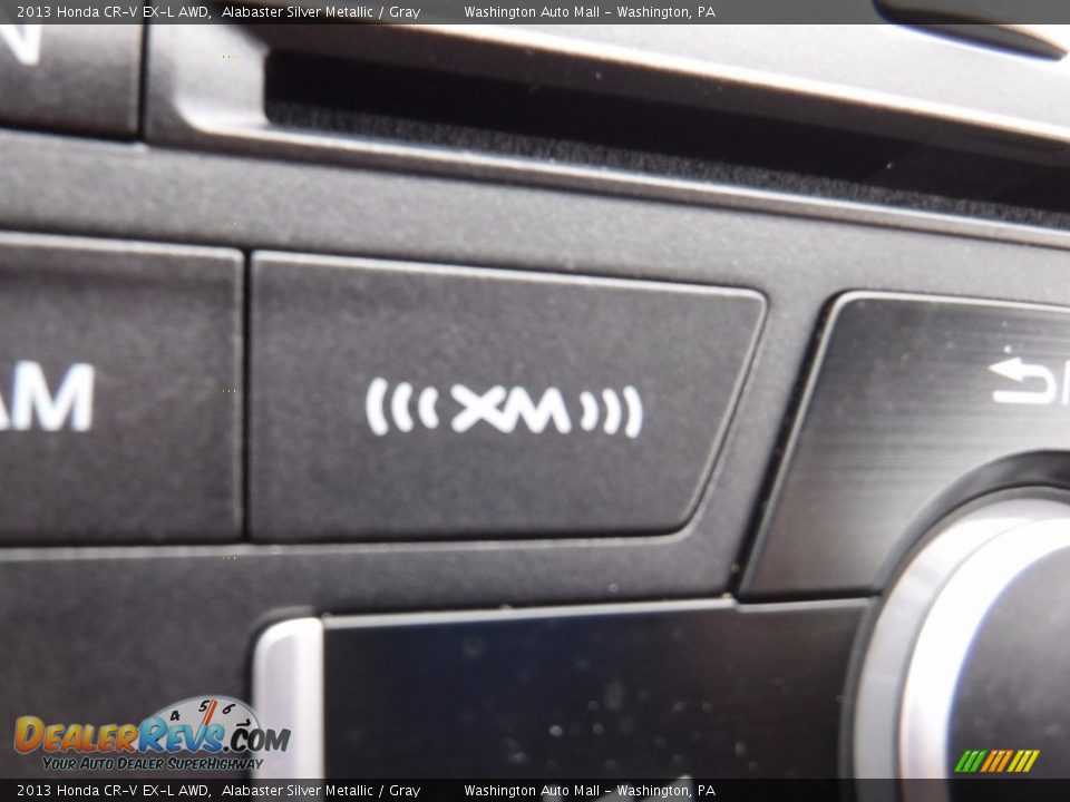 2013 Honda CR-V EX-L AWD Alabaster Silver Metallic / Gray Photo #19