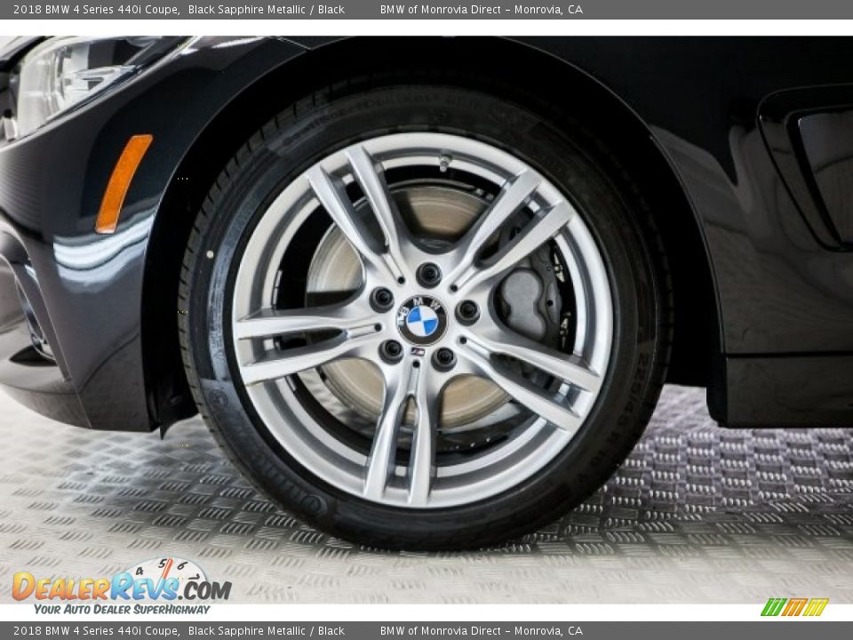 2018 BMW 4 Series 440i Coupe Black Sapphire Metallic / Black Photo #9