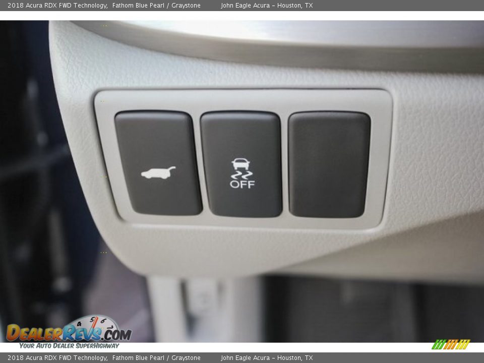 2018 Acura RDX FWD Technology Fathom Blue Pearl / Graystone Photo #27