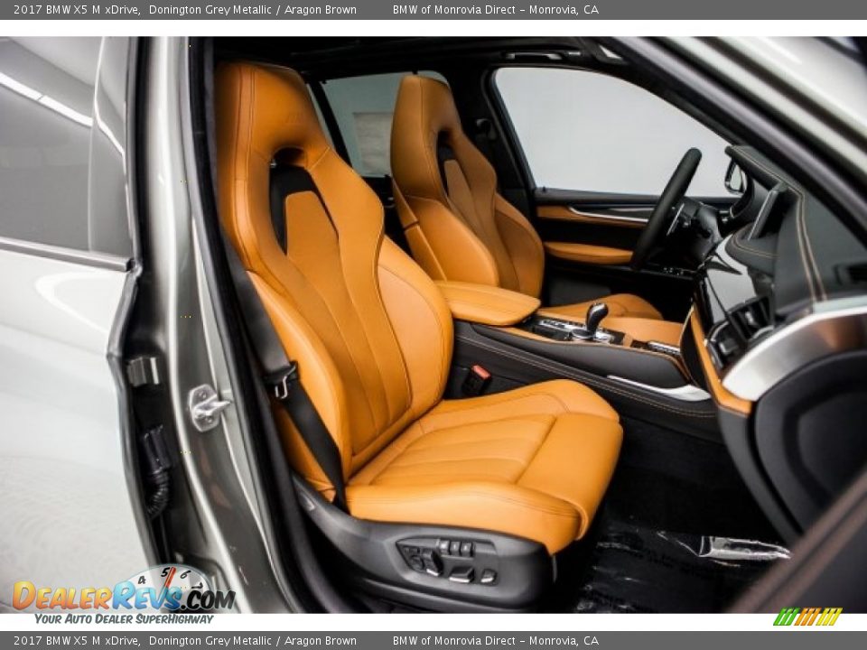 Aragon Brown Interior - 2017 BMW X5 M xDrive Photo #2