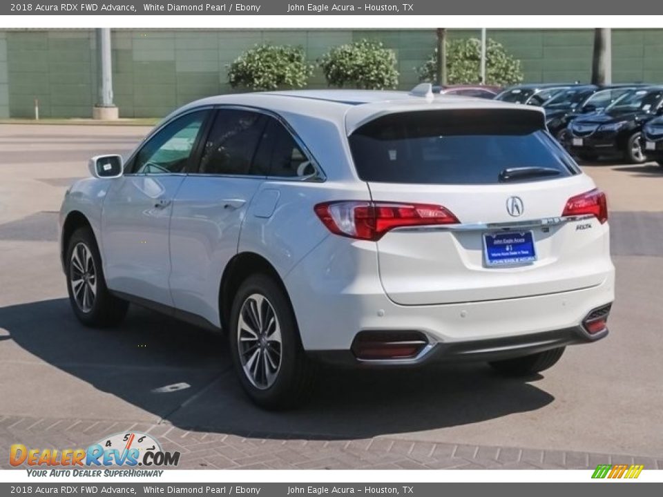 2018 Acura RDX FWD Advance White Diamond Pearl / Ebony Photo #5