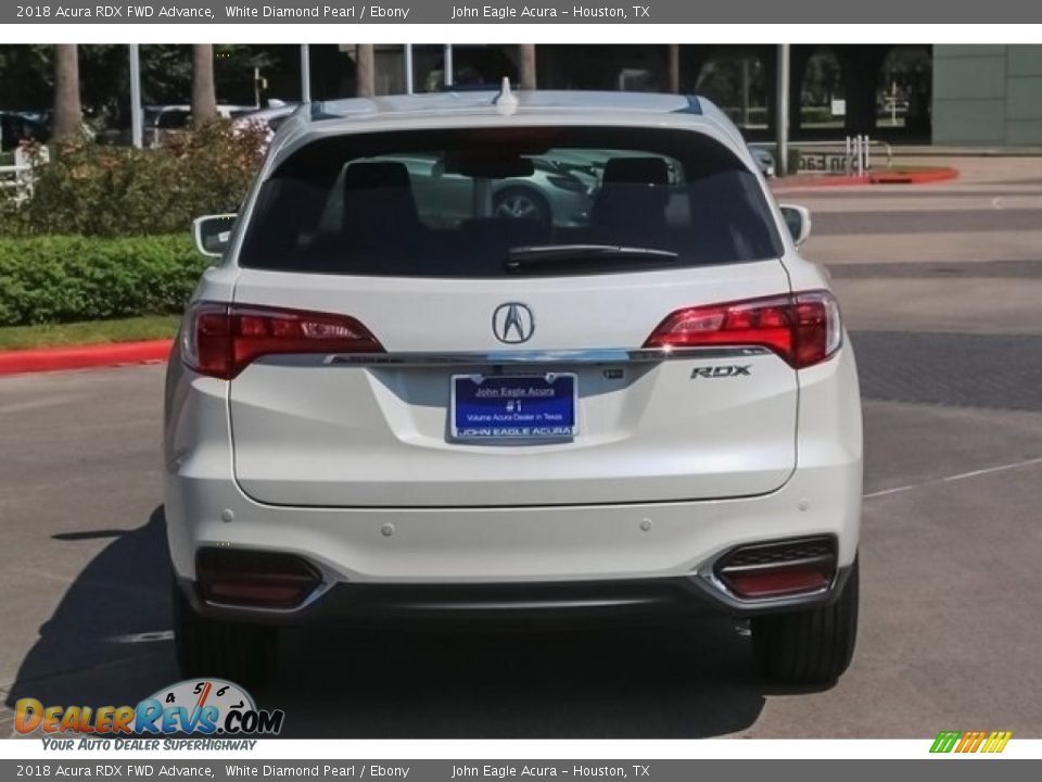 2018 Acura RDX FWD Advance White Diamond Pearl / Ebony Photo #6