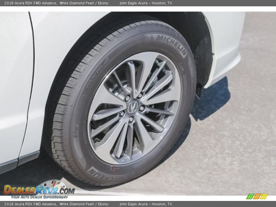 2018 Acura RDX FWD Advance White Diamond Pearl / Ebony Photo #11