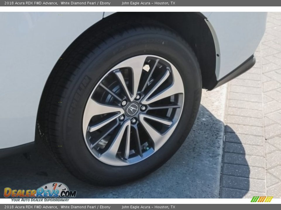 2018 Acura RDX FWD Advance White Diamond Pearl / Ebony Photo #13