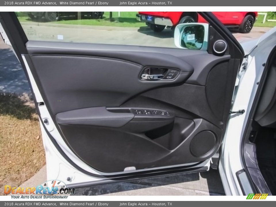 2018 Acura RDX FWD Advance White Diamond Pearl / Ebony Photo #18