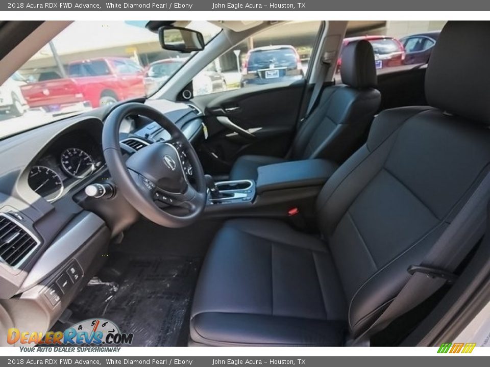 2018 Acura RDX FWD Advance White Diamond Pearl / Ebony Photo #19