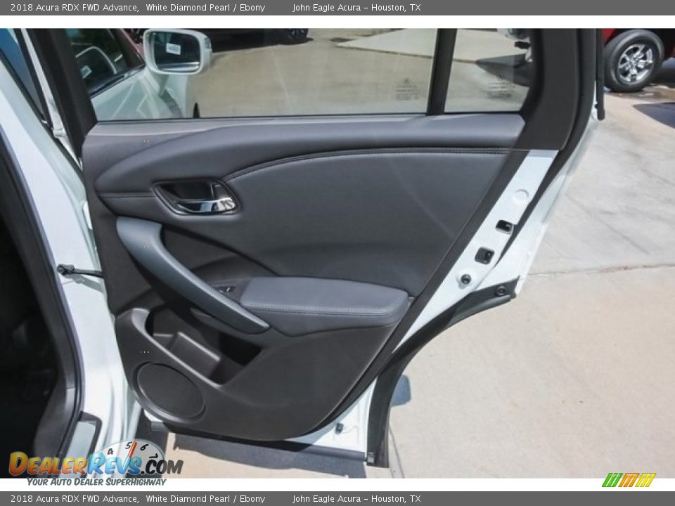 2018 Acura RDX FWD Advance White Diamond Pearl / Ebony Photo #24