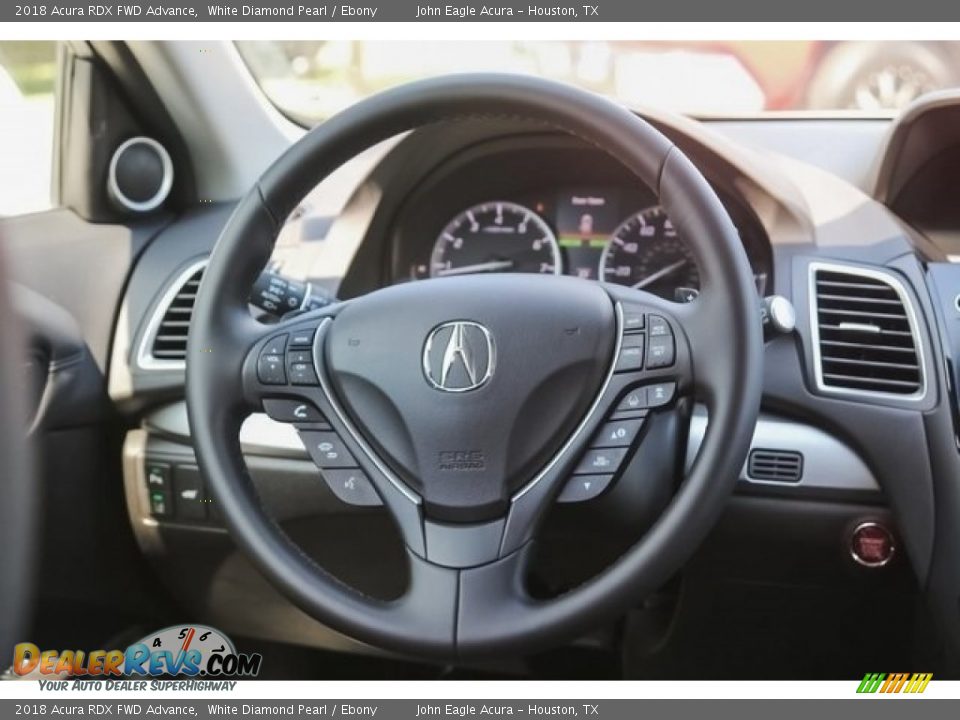 2018 Acura RDX FWD Advance White Diamond Pearl / Ebony Photo #30