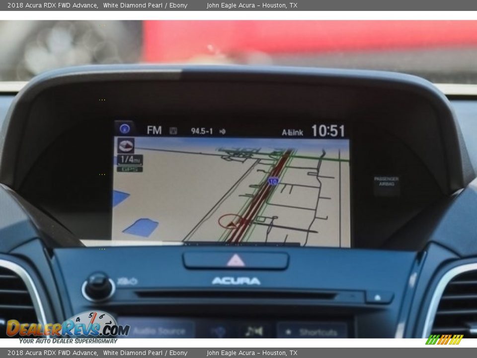 2018 Acura RDX FWD Advance White Diamond Pearl / Ebony Photo #32