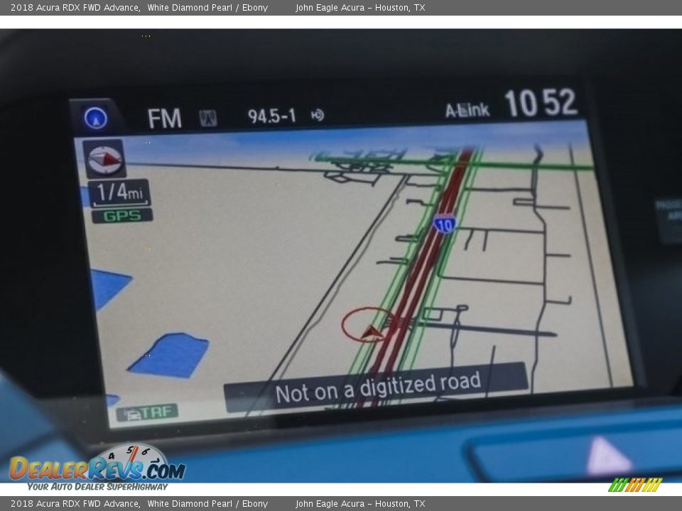 2018 Acura RDX FWD Advance White Diamond Pearl / Ebony Photo #36