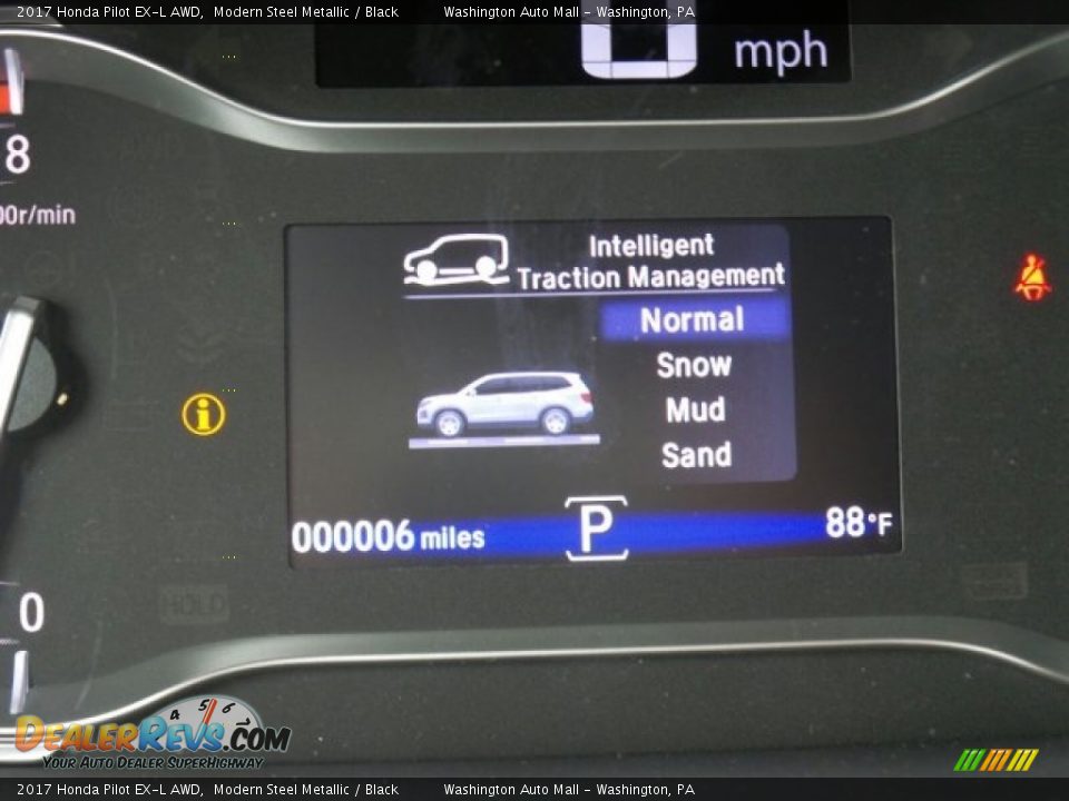 2017 Honda Pilot EX-L AWD Modern Steel Metallic / Black Photo #30