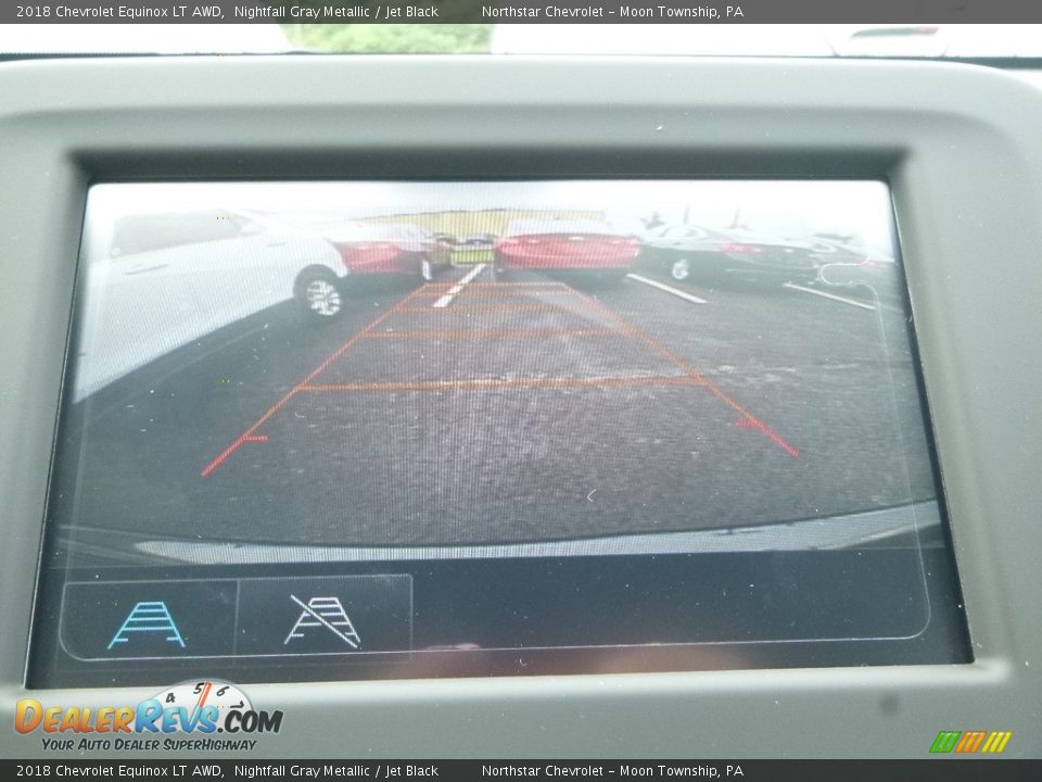 2018 Chevrolet Equinox LT AWD Nightfall Gray Metallic / Jet Black Photo #19