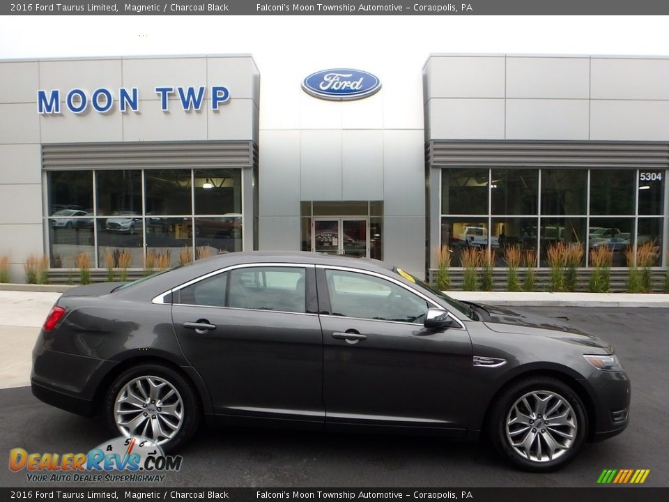 2016 Ford Taurus Limited Magnetic / Charcoal Black Photo #1