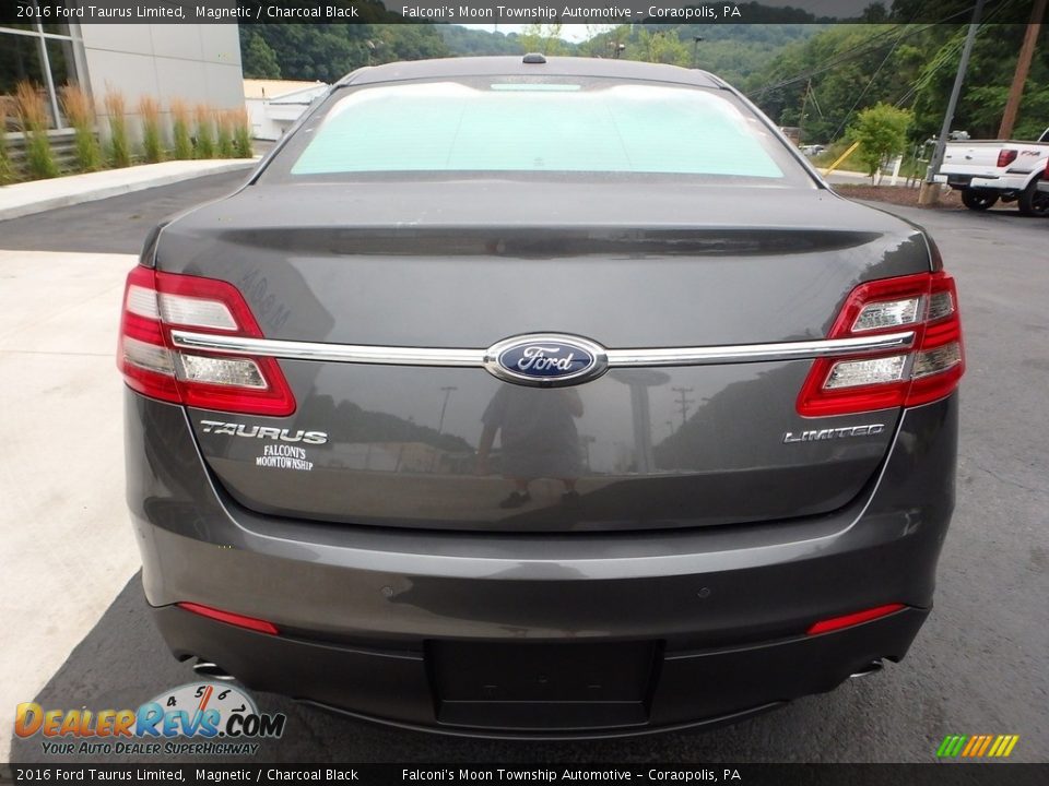 2016 Ford Taurus Limited Magnetic / Charcoal Black Photo #3