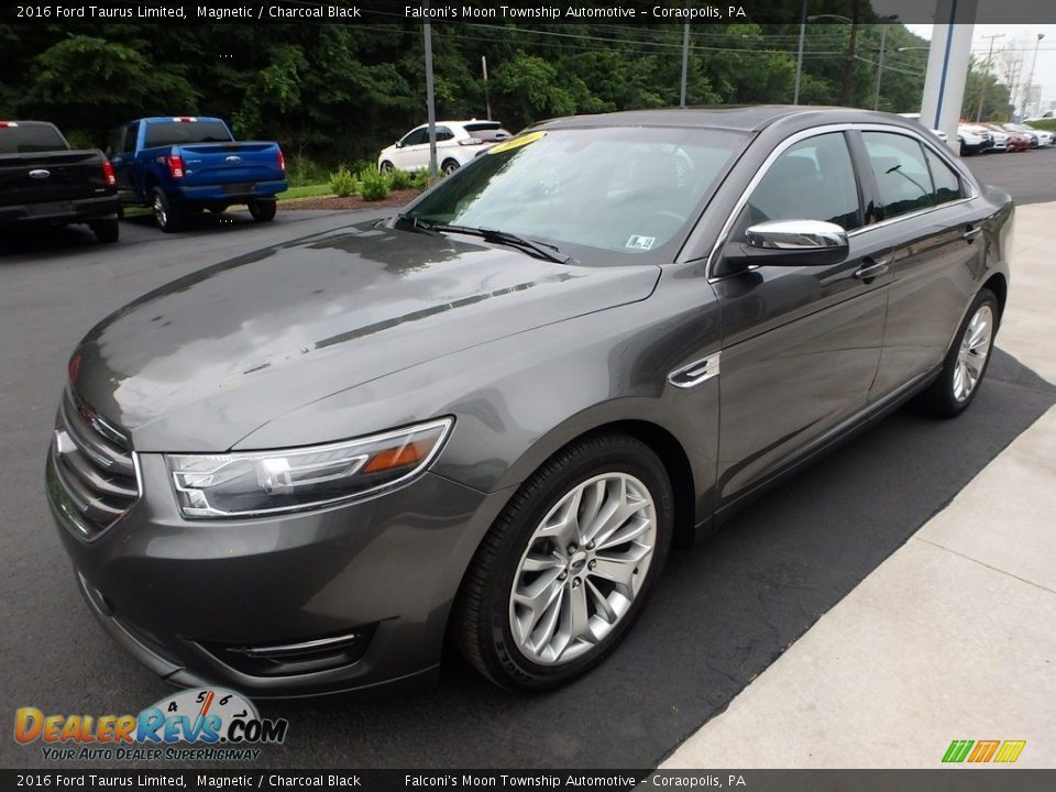 2016 Ford Taurus Limited Magnetic / Charcoal Black Photo #6