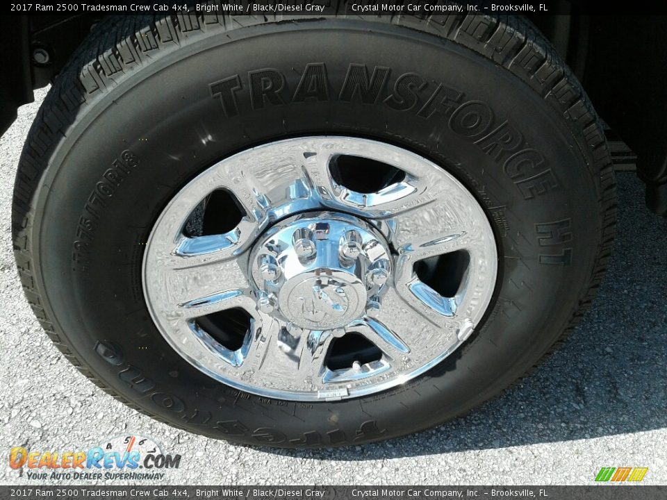 2017 Ram 2500 Tradesman Crew Cab 4x4 Bright White / Black/Diesel Gray Photo #20