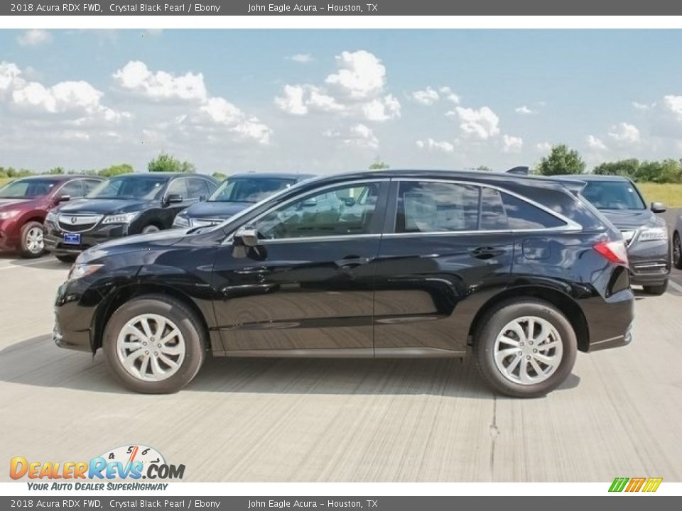 2018 Acura RDX FWD Crystal Black Pearl / Ebony Photo #4