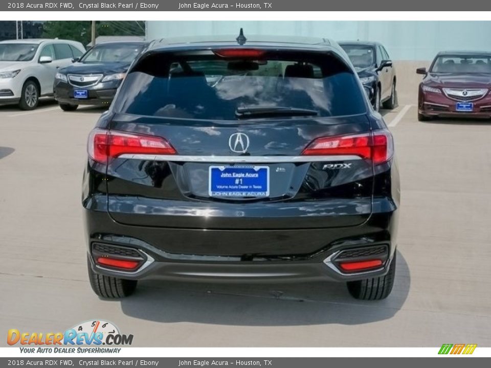 2018 Acura RDX FWD Crystal Black Pearl / Ebony Photo #6