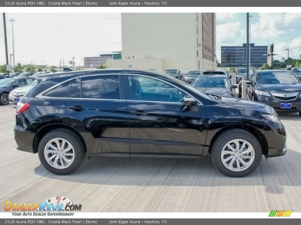 2018 Acura RDX FWD Crystal Black Pearl / Ebony Photo #8