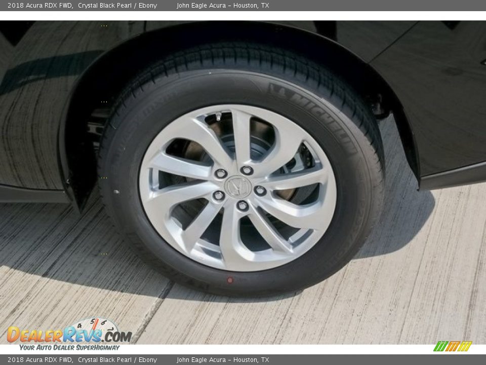 2018 Acura RDX FWD Crystal Black Pearl / Ebony Photo #12
