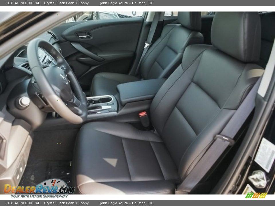 Ebony Interior - 2018 Acura RDX FWD Photo #15