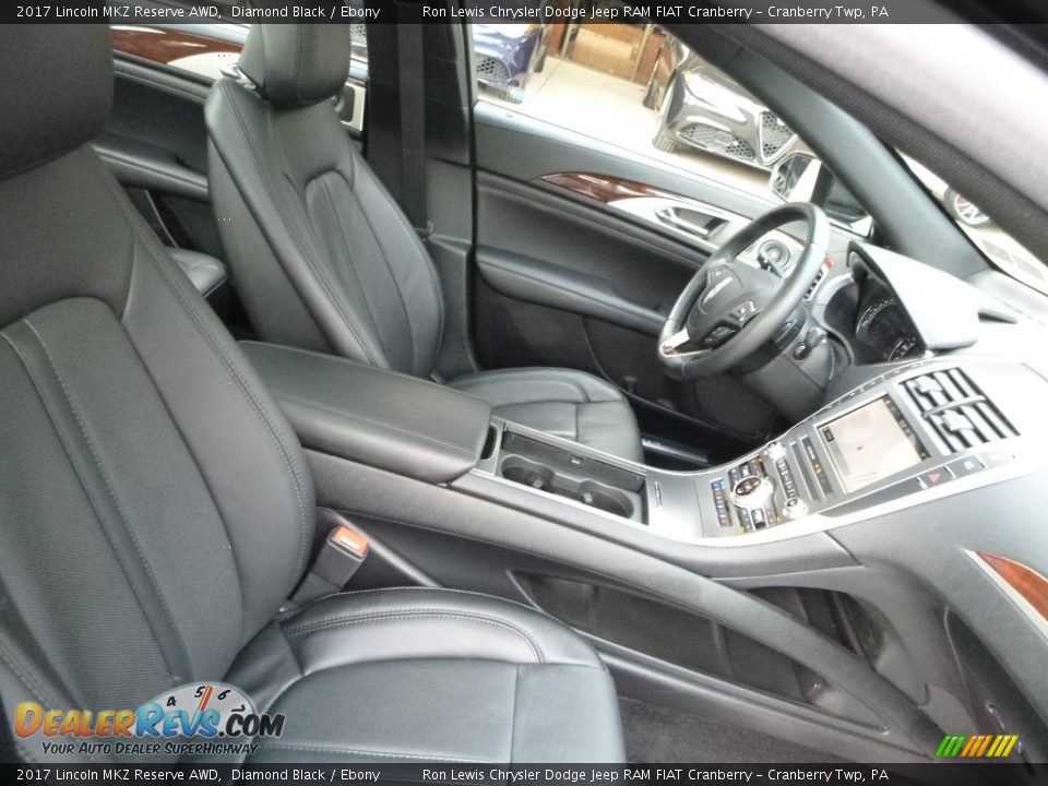 Front Seat of 2017 Lincoln MKZ Reserve AWD Photo #11