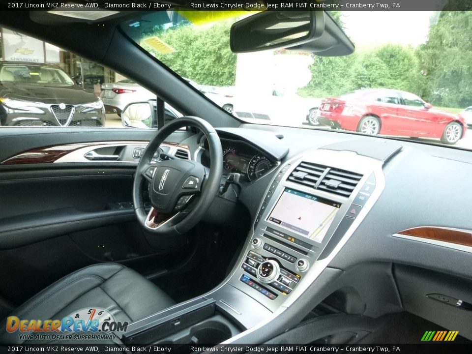 Dashboard of 2017 Lincoln MKZ Reserve AWD Photo #12