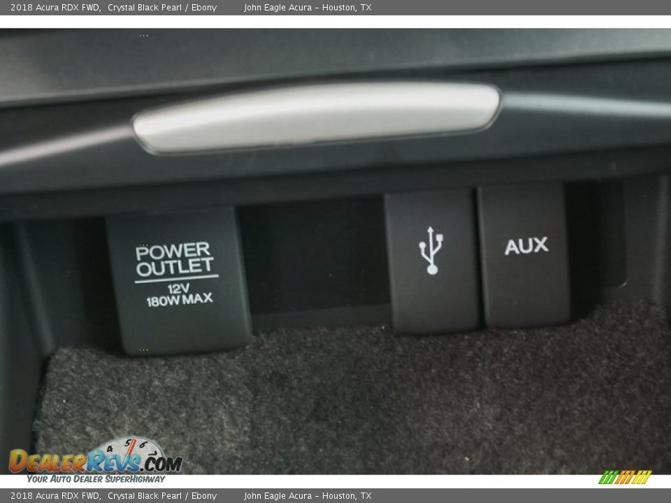 2018 Acura RDX FWD Crystal Black Pearl / Ebony Photo #36