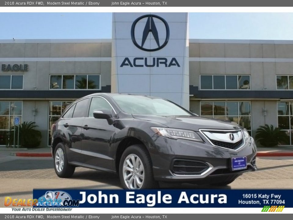 2018 Acura RDX FWD Modern Steel Metallic / Ebony Photo #1