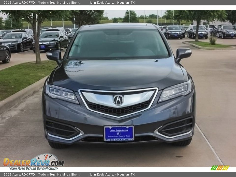 2018 Acura RDX FWD Modern Steel Metallic / Ebony Photo #2