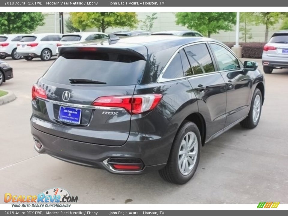 2018 Acura RDX FWD Modern Steel Metallic / Ebony Photo #7