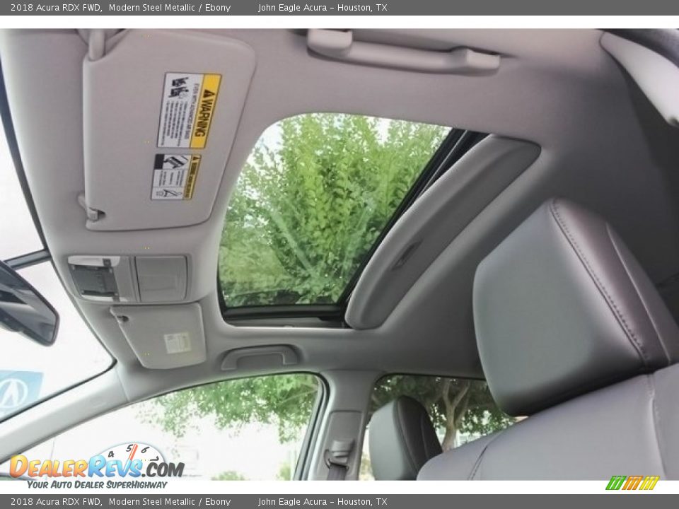 2018 Acura RDX FWD Modern Steel Metallic / Ebony Photo #13