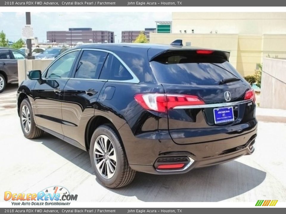 2018 Acura RDX FWD Advance Crystal Black Pearl / Parchment Photo #5