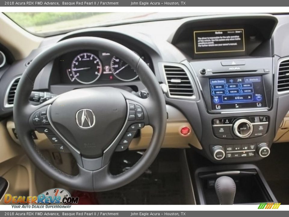 Dashboard of 2018 Acura RDX FWD Advance Photo #9