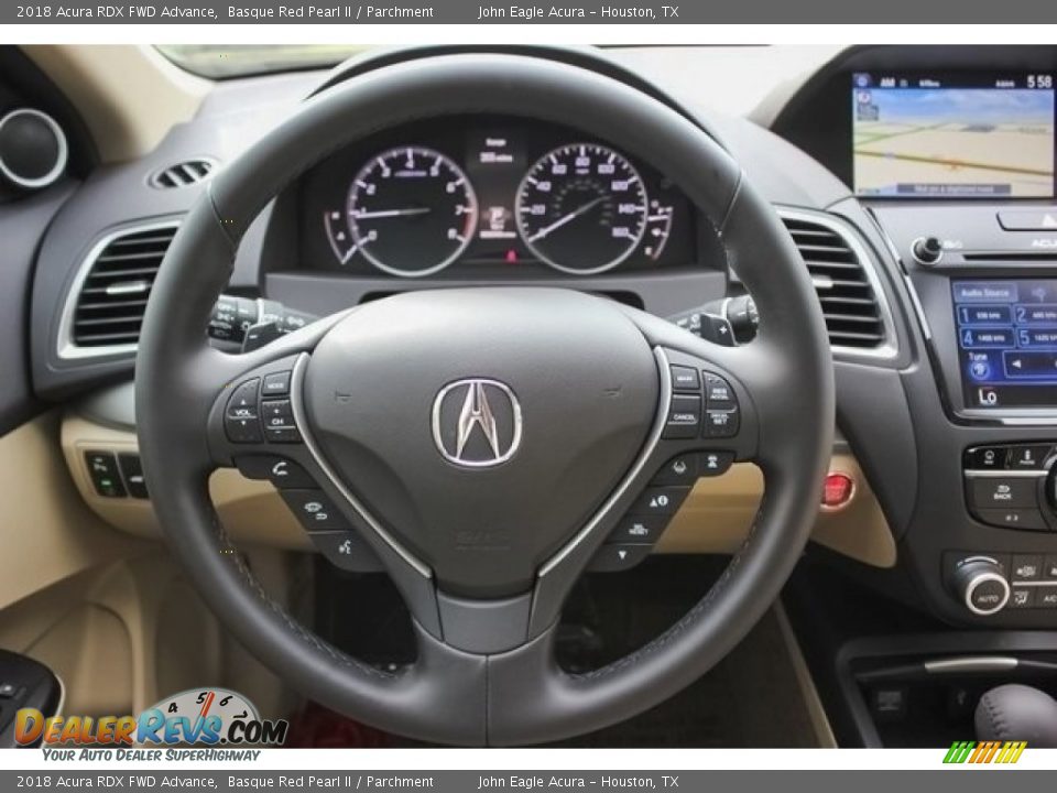2018 Acura RDX FWD Advance Steering Wheel Photo #26