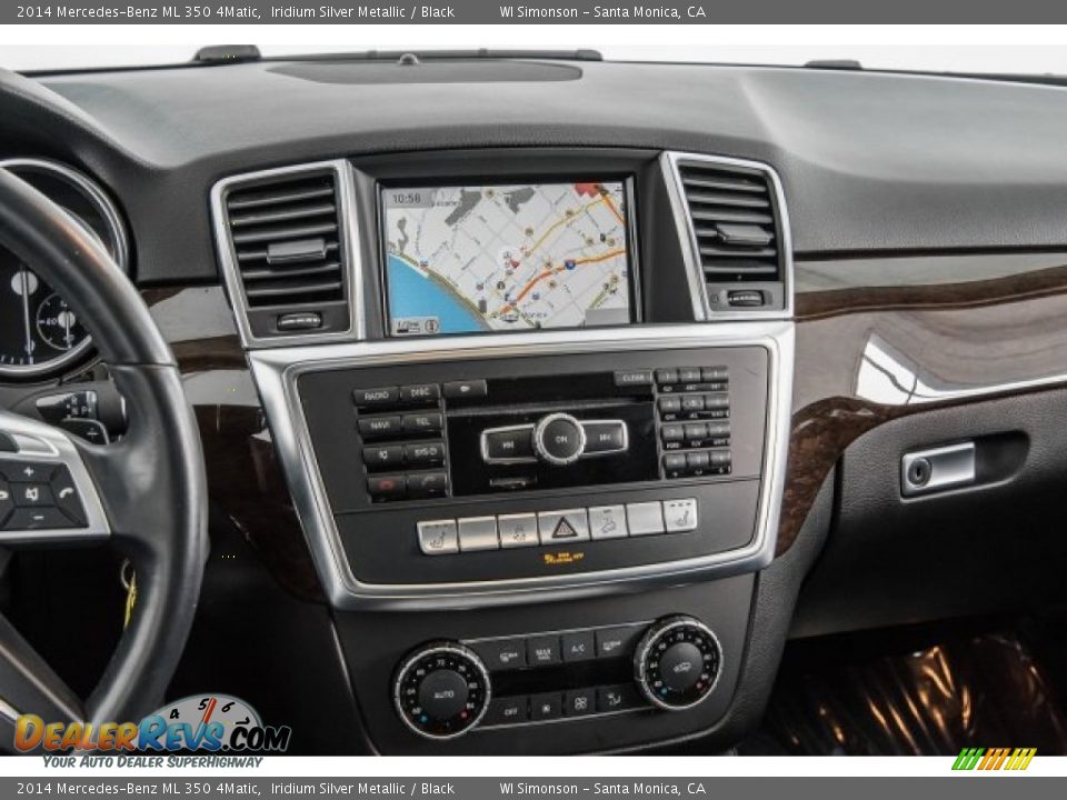 2014 Mercedes-Benz ML 350 4Matic Iridium Silver Metallic / Black Photo #5