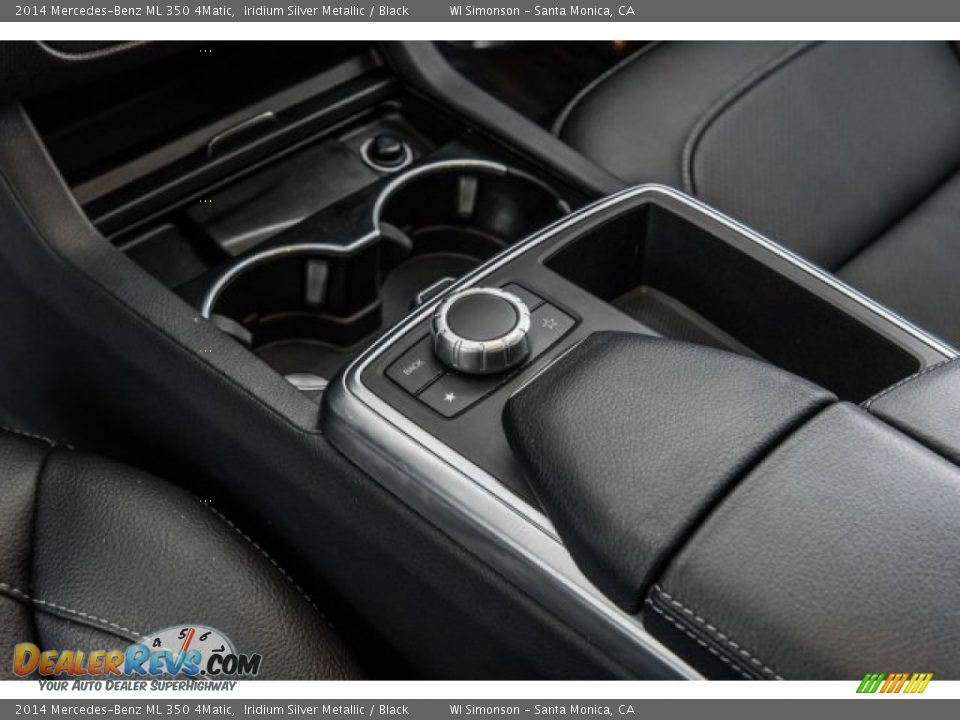 2014 Mercedes-Benz ML 350 4Matic Iridium Silver Metallic / Black Photo #20