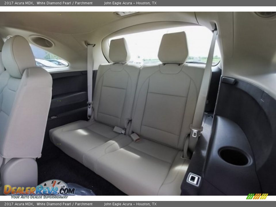 Rear Seat of 2017 Acura MDX  Photo #23