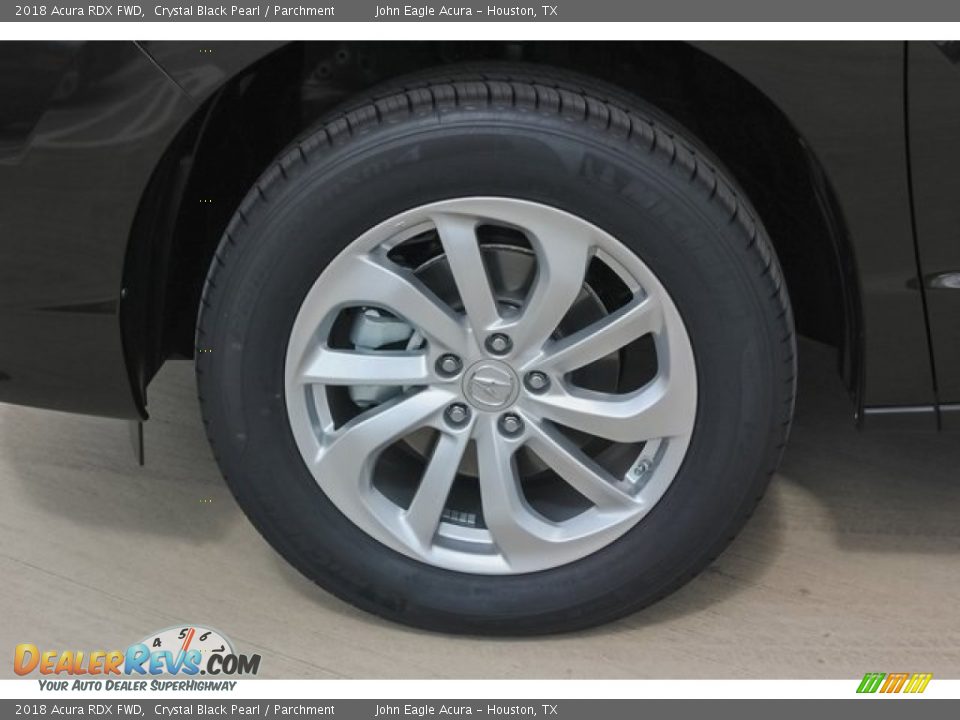 2018 Acura RDX FWD Crystal Black Pearl / Parchment Photo #10