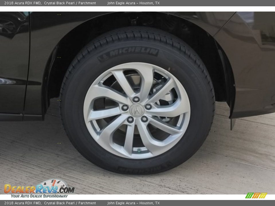 2018 Acura RDX FWD Crystal Black Pearl / Parchment Photo #13