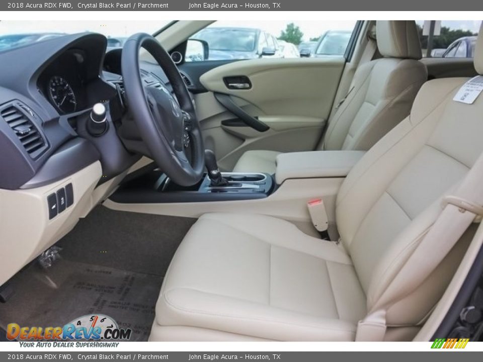 2018 Acura RDX FWD Crystal Black Pearl / Parchment Photo #15