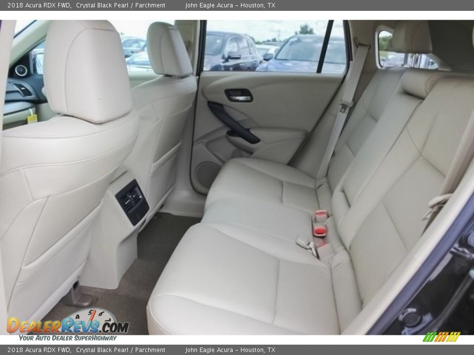 2018 Acura RDX FWD Crystal Black Pearl / Parchment Photo #18