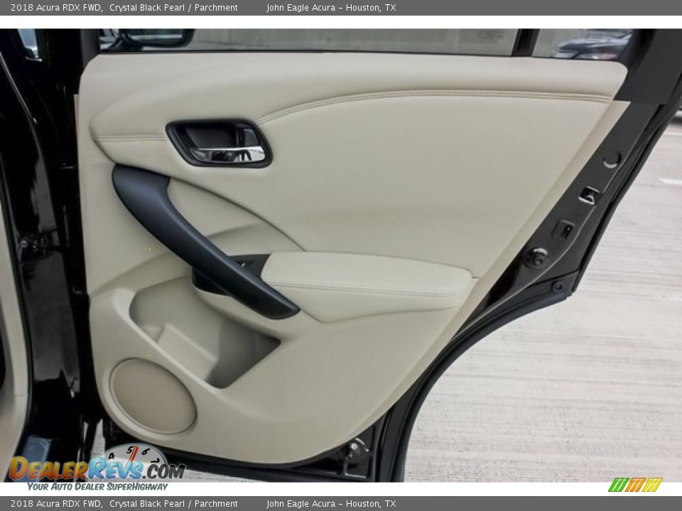 2018 Acura RDX FWD Crystal Black Pearl / Parchment Photo #21