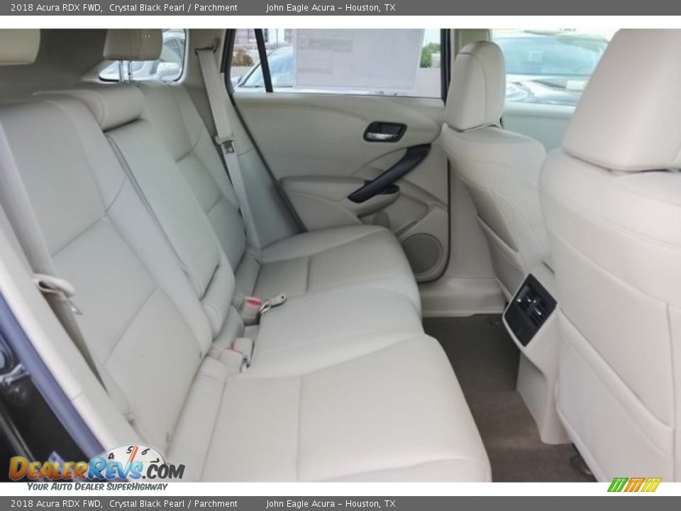 2018 Acura RDX FWD Crystal Black Pearl / Parchment Photo #22