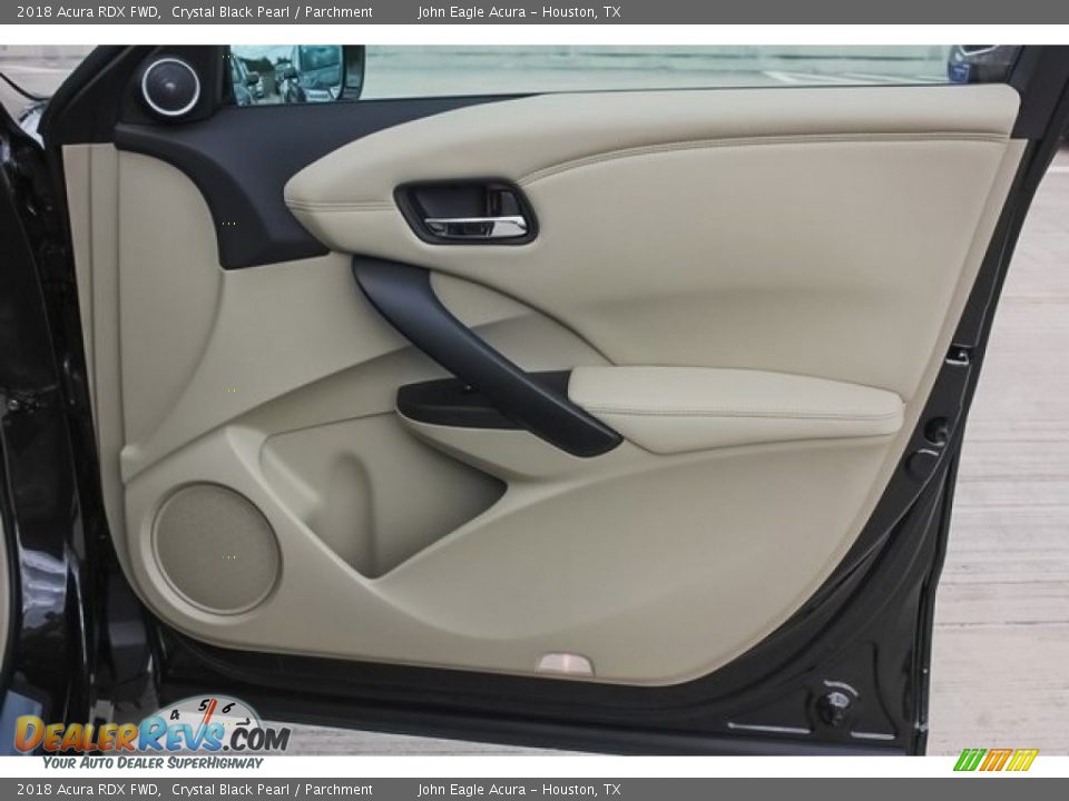 2018 Acura RDX FWD Crystal Black Pearl / Parchment Photo #23