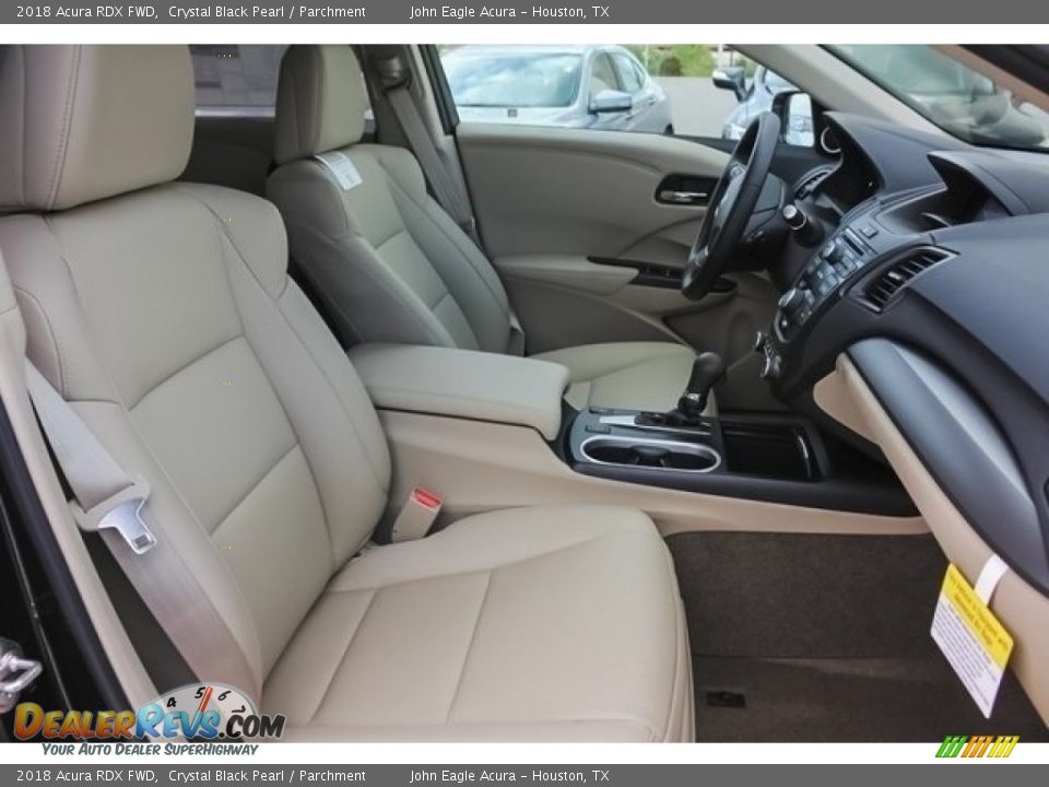 2018 Acura RDX FWD Crystal Black Pearl / Parchment Photo #24