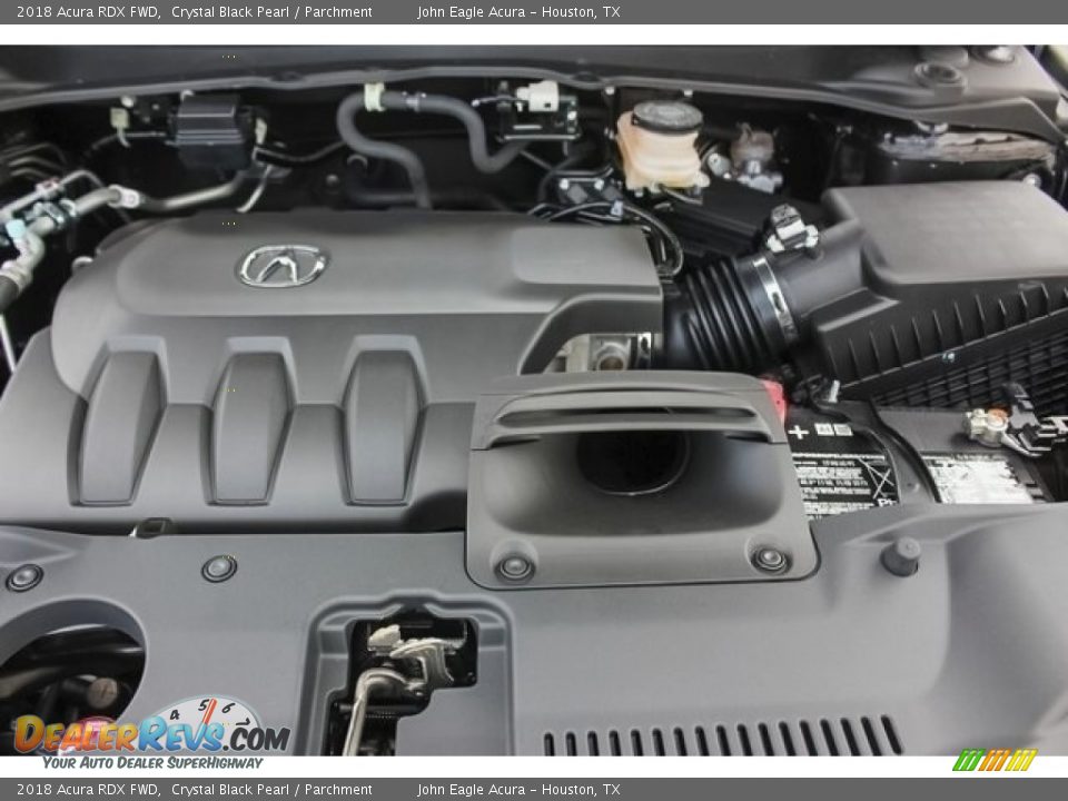 2018 Acura RDX FWD Crystal Black Pearl / Parchment Photo #25