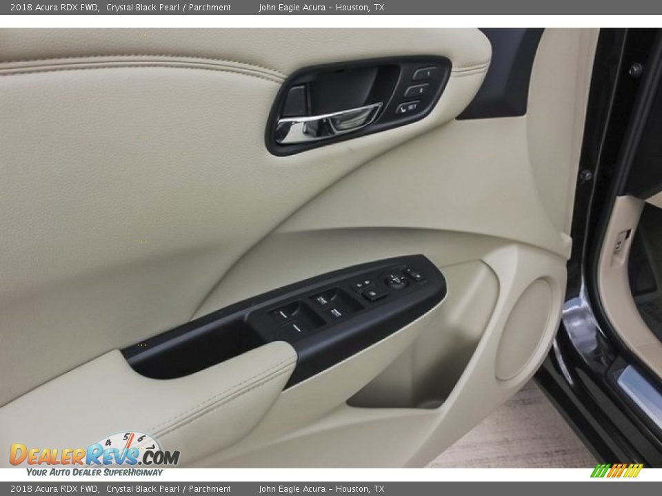 2018 Acura RDX FWD Crystal Black Pearl / Parchment Photo #26