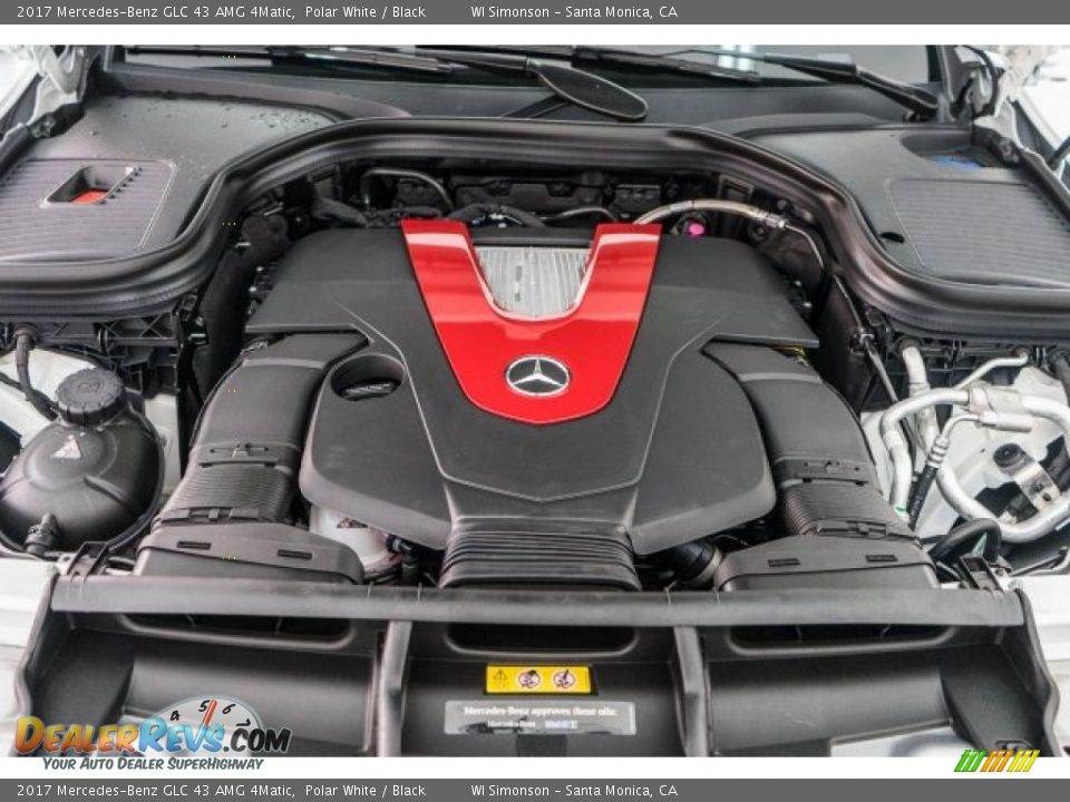 2017 Mercedes-Benz GLC 43 AMG 4Matic 3.0 Liter AMG biturbo DOHC 24-Valve VVT V6 Engine Photo #8