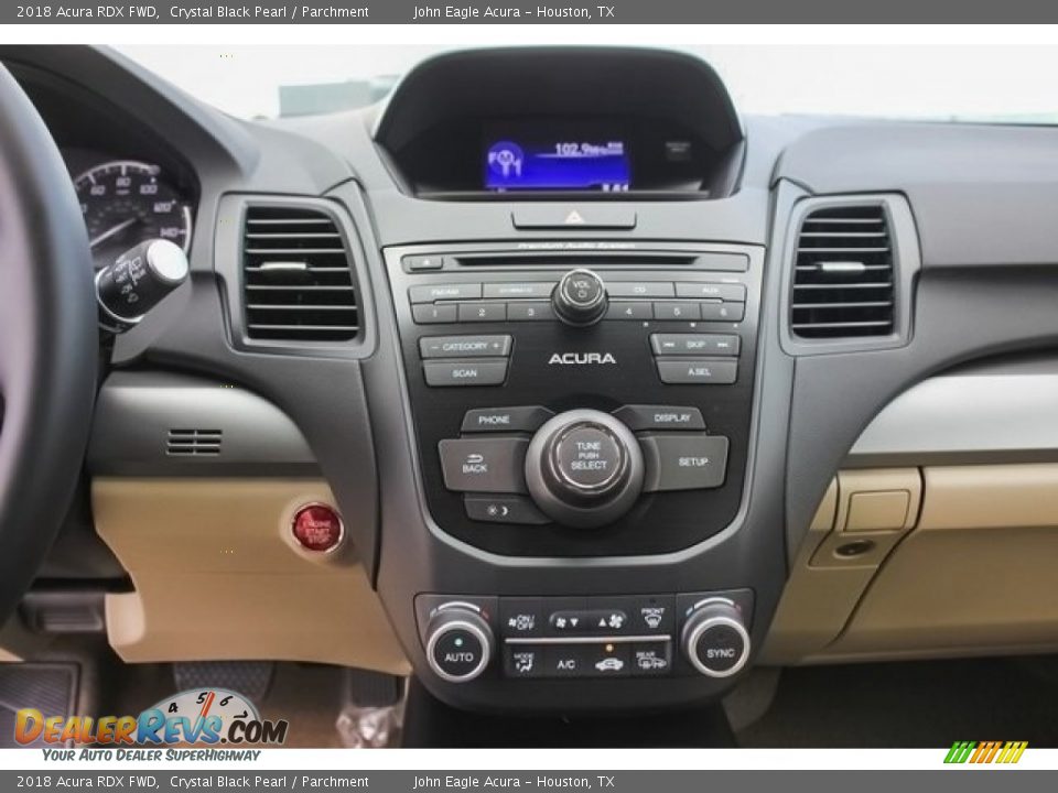 2018 Acura RDX FWD Crystal Black Pearl / Parchment Photo #29